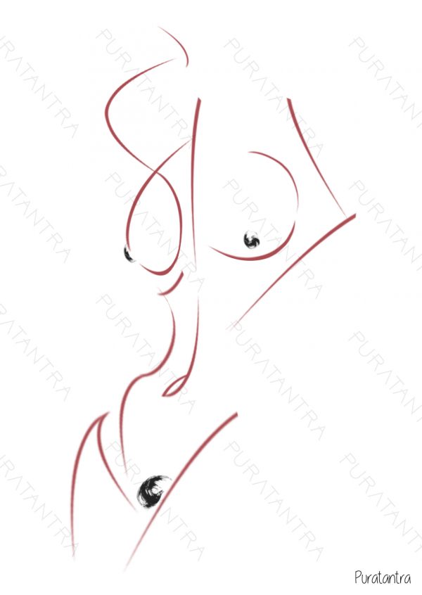 Puratantra cartolina sketch images