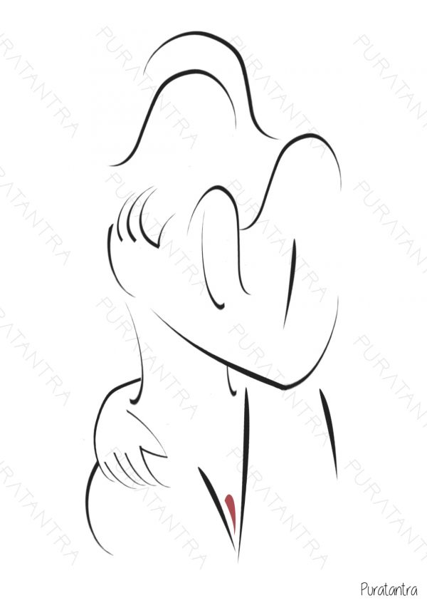 Puratantra cartolina sketch images