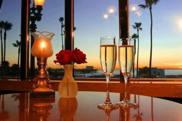 Tantra a perfect toast for two, set against a breathtaking view.