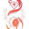 Tantra Awaken the Eternal Within – Where Light, Energy, and Essence Converge In Red & Orange