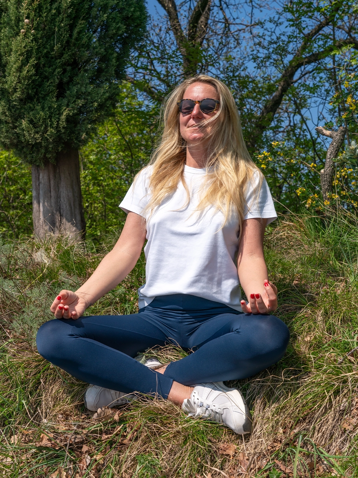 Tantra A moment of deep meditation in nature, where the mind empties and the soul opens to new possibilities, like an inner awakening that purifies and transforms