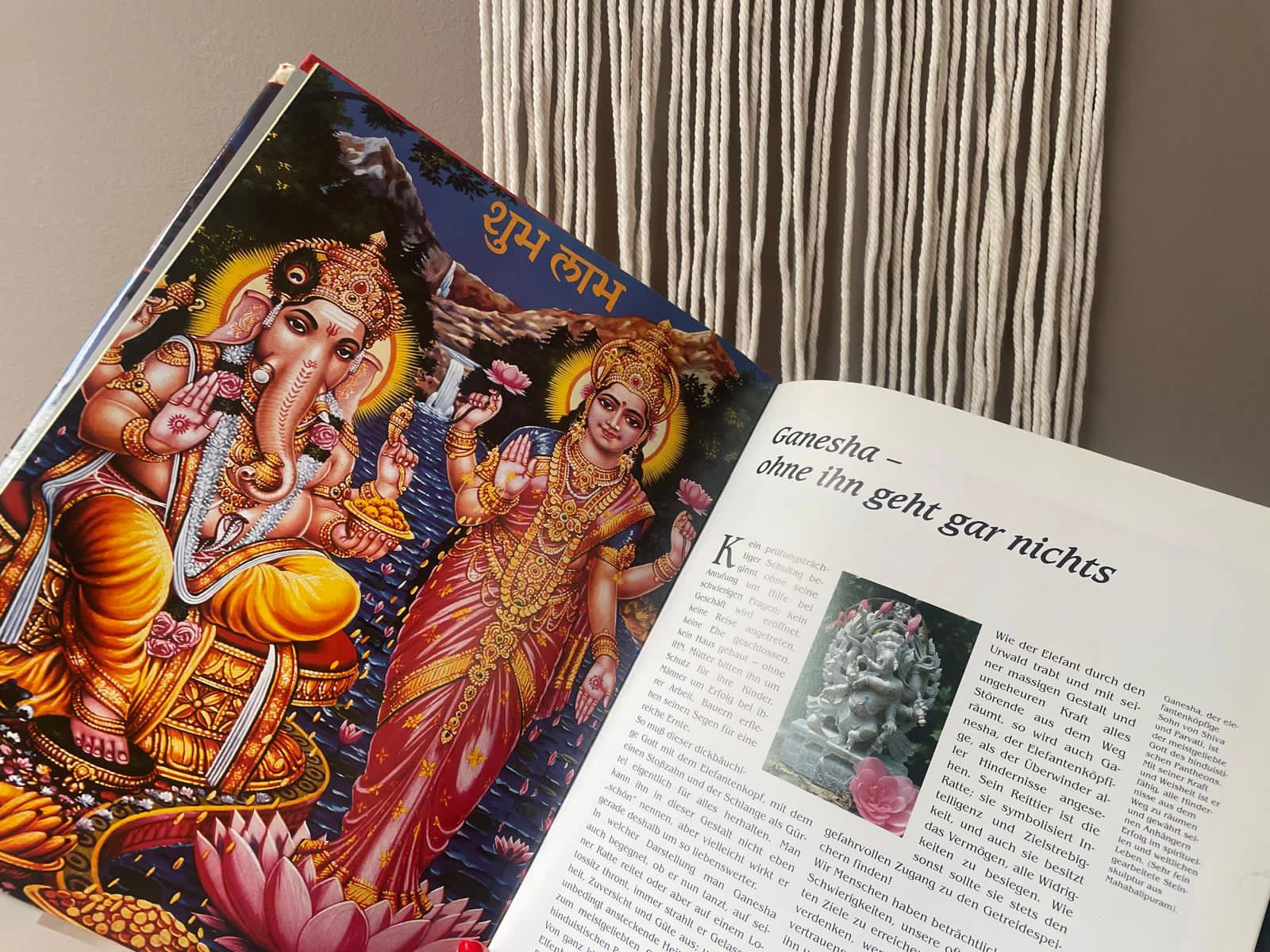 Statue of Ganesha, the elephant-headed god who removes all obstacles and opens every path